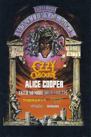Ozzy Osbourne: [1995] Monsters Of Rock Chile poster