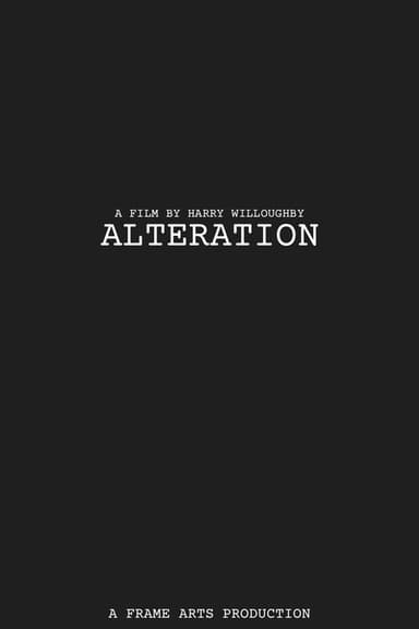 Alteration poster