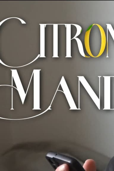 Citron, Mand poster