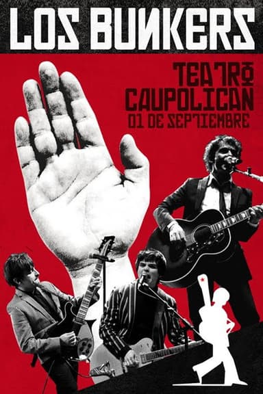 Los Bunkers - Teatro Caupolican poster