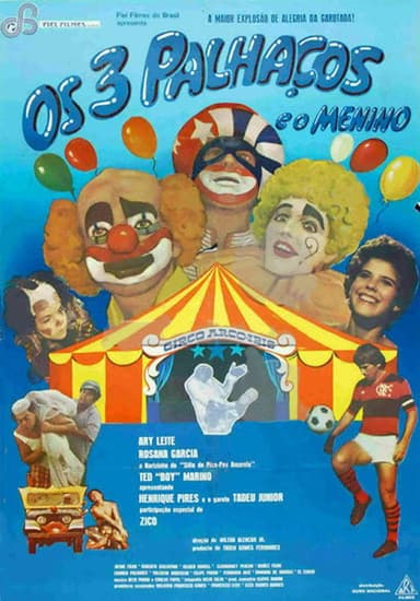 Os Três Palhaços e o Menino poster