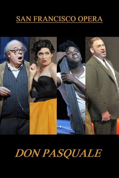 Don Pasquale - San Francisco Opera poster
