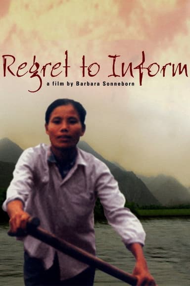 Regret to Inform poster