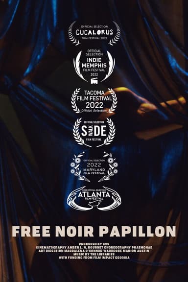 Free Noir Papillon poster