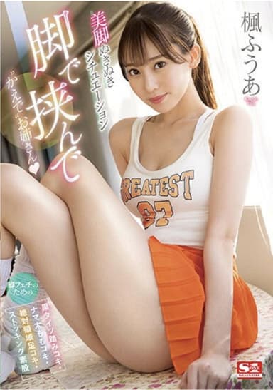 脚で挟んで ‘かえで’お姉さん 脚フェチのための 【黒タイツ踏みコキ・ナマ太ももコキ・絶対領域足コキ・ストッキング素股】美脚ぬきぬきシチュエーション 楓ふうあ 生写真3枚付き poster