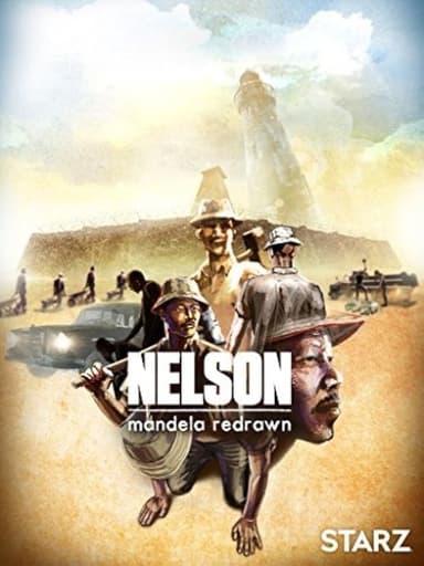 Nelson Mandela Redrawn poster