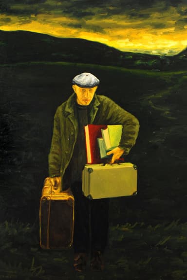 Landscape with Meir Pichhadze poster