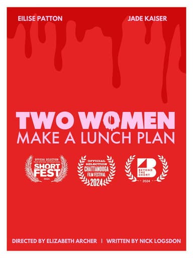 Two Women Make a Lunch Plan poster