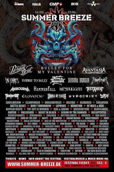 Clawfinger: Live Summer Breeze poster