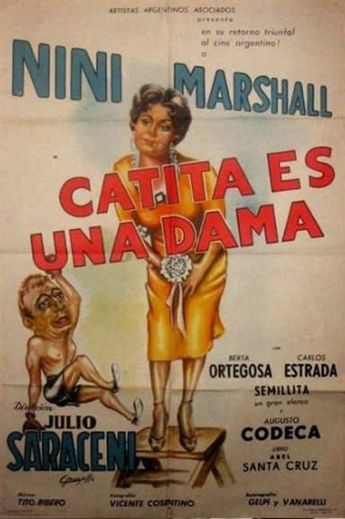 Catita is a lady poster