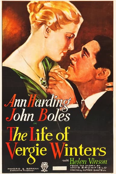 The Life of Vergie Winters poster