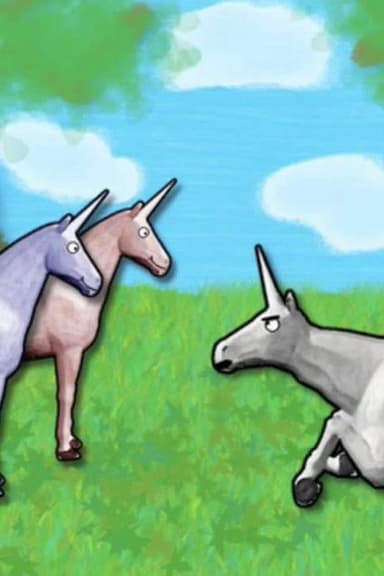 Charlie the Unicorn poster