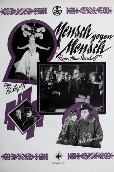 Mensch gegen Mensch poster