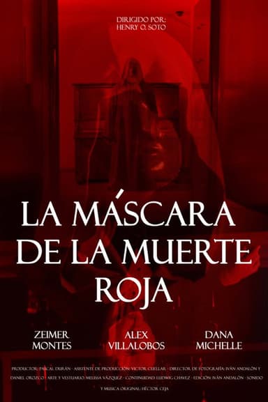 La Máscara De La Muerte Roja poster