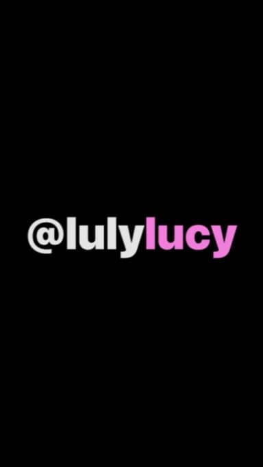 @lulylucy poster