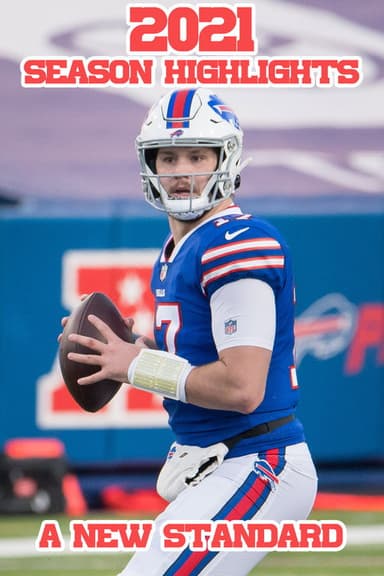 2021 Buffalo Bills A New Standard poster