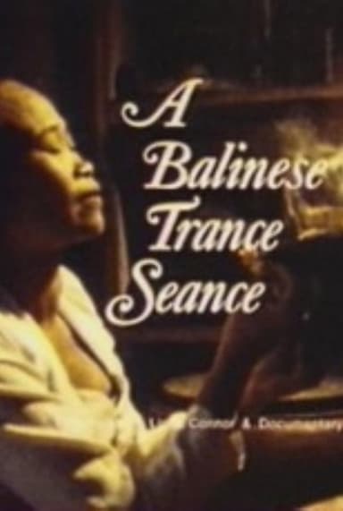 A Balinese Trance Seance poster
