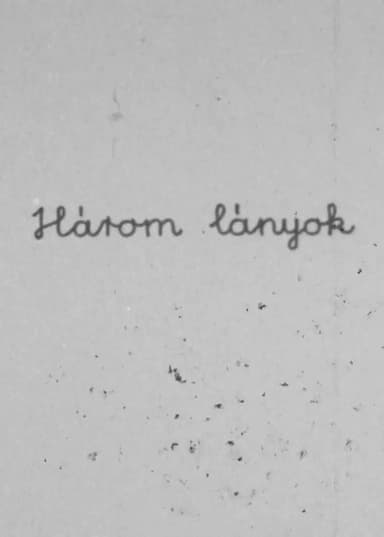 Három lányok poster