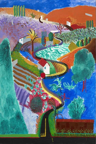 Nichols Canyon Road poster