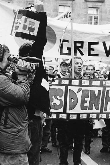 Grèves à la chaîne poster