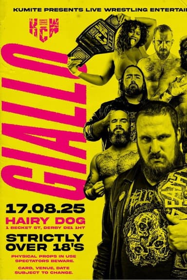 KCW: Giallo poster