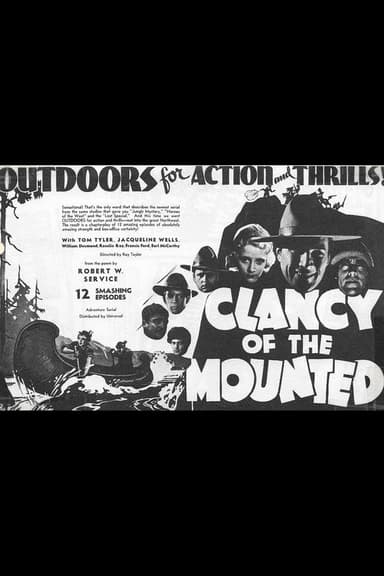 Clancy of the Mounted poster