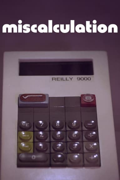 Miscalculation poster