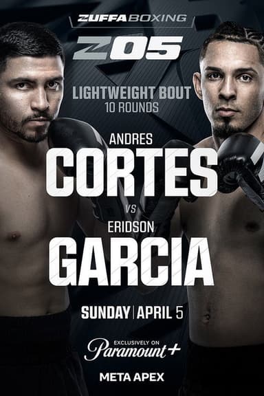 Andres Cortes vs. Eridson Garcia poster