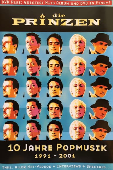 Die Prinzen - 10 Jahre Popmusik poster