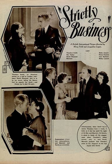Strictly Business poster