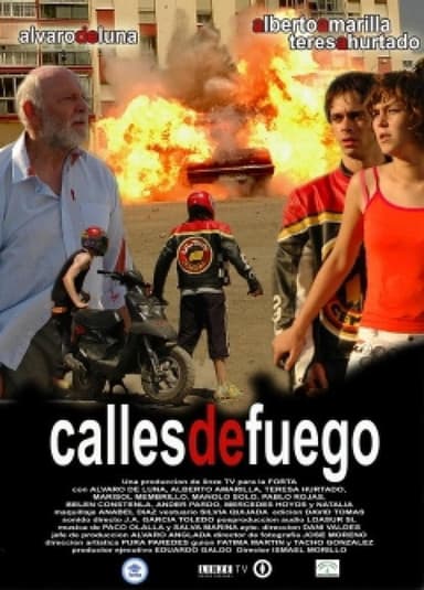 Calles de fuego poster