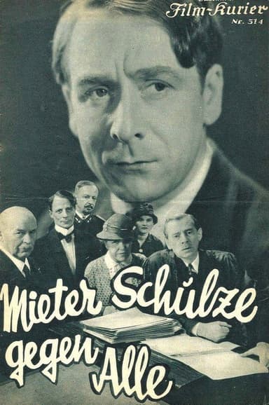 Tenant Schulze against everyone poster