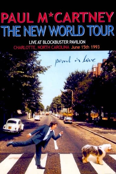 Paul McCartney - Live in Charlotte poster