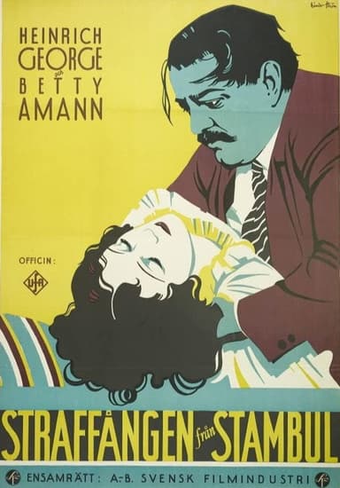 The Convict from Stamboul poster