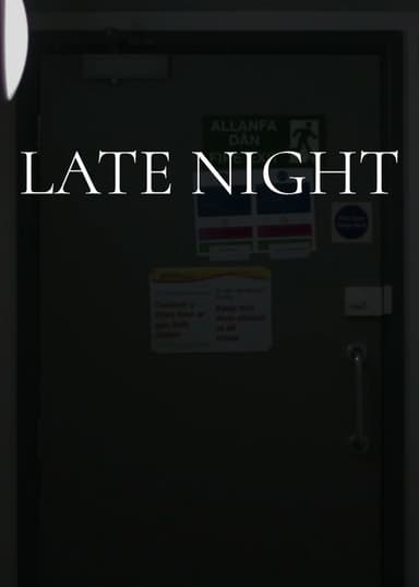 Late Night poster