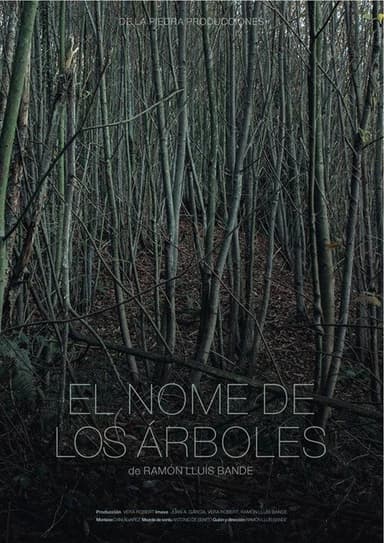 El nome de los árboles poster