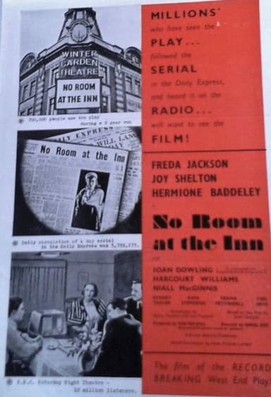 No Room at the Inn poster