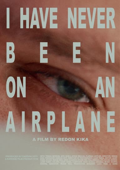I Have Never Been on an Airplane poster