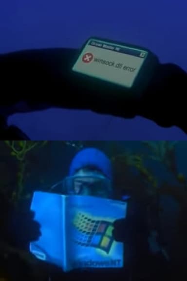 The Blue Screen of Death poster