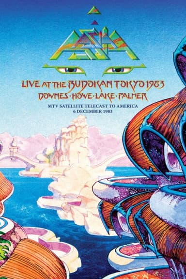 Asia in Asia Live at The Budokan Tokyo 1983 poster
