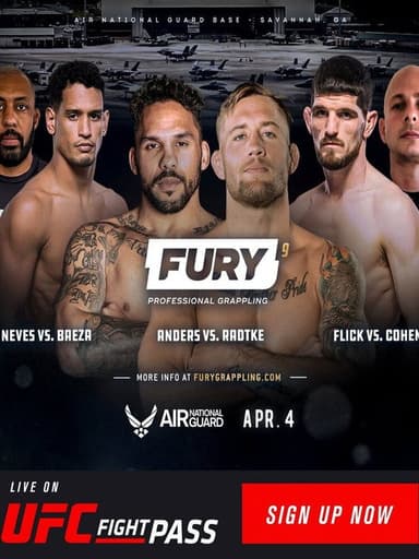 Fury Pro Grappling 9 poster