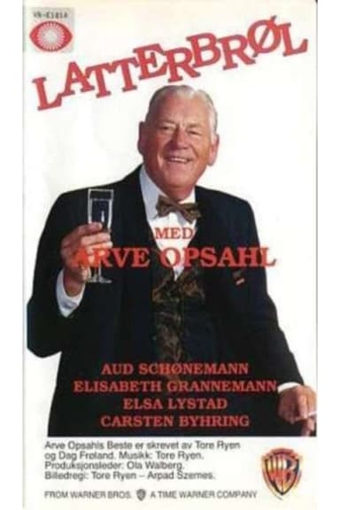 Latterbrøl med Arve Opsahl poster