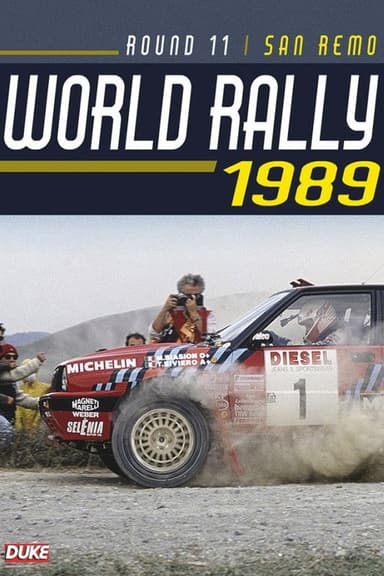 Rallye Sanremo 1989 poster