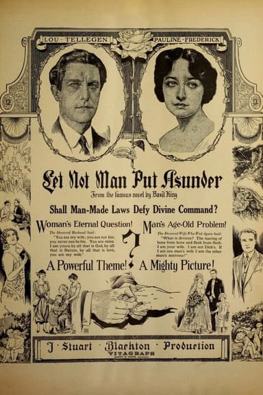 Let Not Man Put Asunder poster