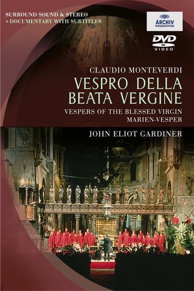 Vespro Della Beata Vergine poster