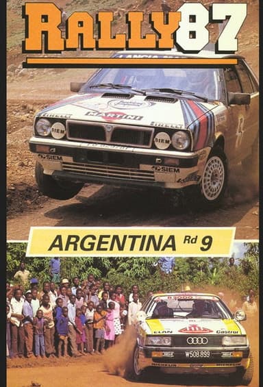 Rally Argentina 1987 poster