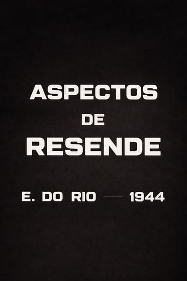 Aspectos de Resende poster