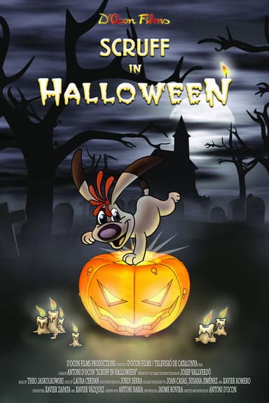 Scruff's Halloween poster