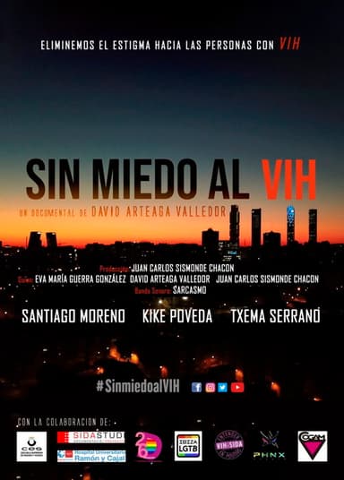 Sin miedo al VIH poster