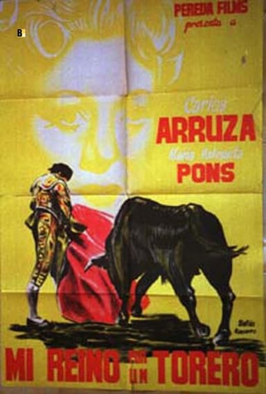 Mi reino por un torero poster